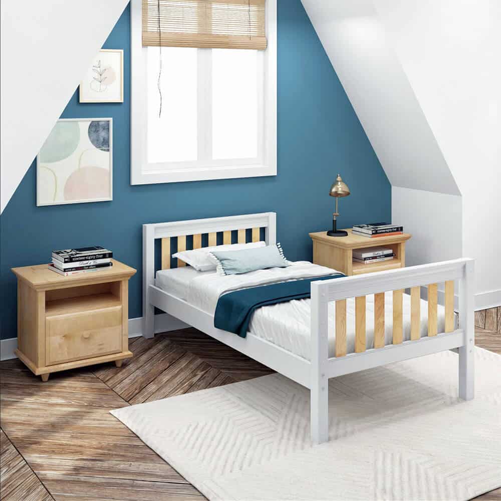 Maxtrix Modern Basic Twin Bed ⋆ Berkeley Kids' Room